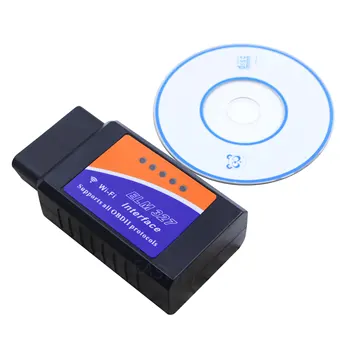 

Elm327 Wi-fi OBD2 V1.5 Diagnostic Car Auto Scanner With Best Chip Elm 327 Wifi OBD Suitable For IOS Android/iPhone Windows