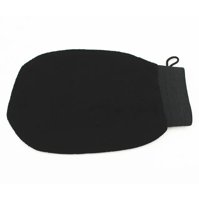 Cheap Hot 1PC Magic Black Exfoliator Bath Glove Body Cleaning Scrub Mitt Rub Dead Skin Removal Shower Spa Massage