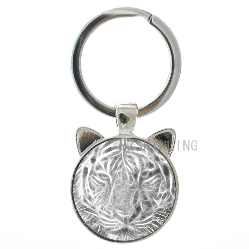 new idea design vintage tiger art ear pendant keychain glass cabochon dome wild animal tiger charms - Ring Design Ideas new idea design vintage tiger art ear pendant keychain glass cabochon dome wild animal tiger charms - Ring Design Ideas