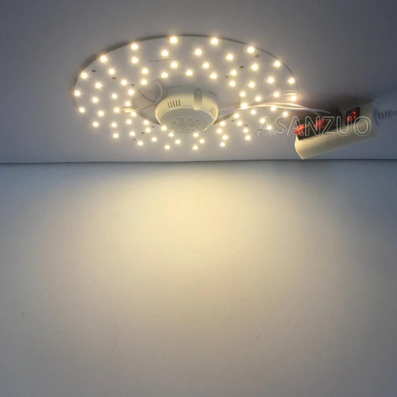  AC180-260V LED Downlights LED Lighting Plate for Ceiling Lamp High Brightness 5730 110V 220V 18W 24 - 32923863085