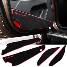 Для Kia Sportage R 2011 2012 2013 противоскользящая Накладка для автомобильной двери, защитная накладка для двери с боковым краем, коврик для украшения интерьера