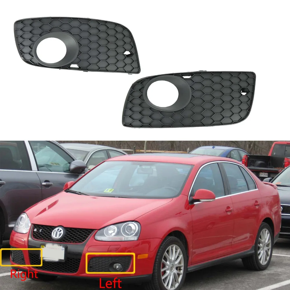 

For VW Jetta 5 MK5 GLI 2006 2007 2008 2009 2010 Car-Styling Front Bumper Grille Fog Light Cover Grill