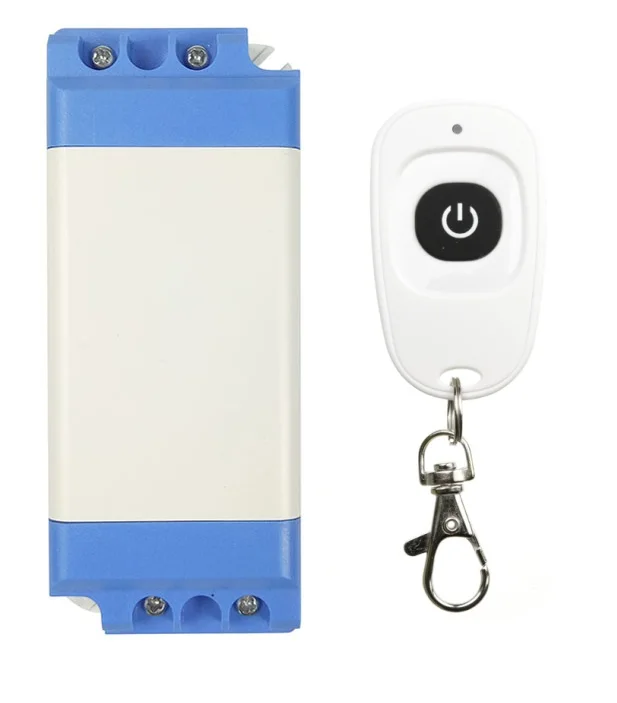 AC 85V 110V 220V 240V RF Wireless Switch Relay Receiver Remote Controllers For Light switch With White Waterproof Transmitter |