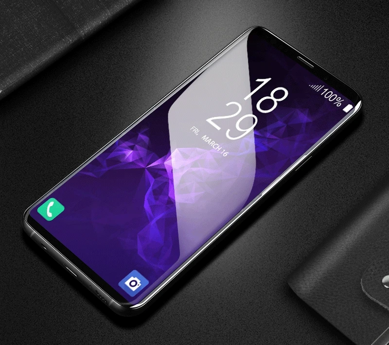 3D среднего класса защитная пленка из закаленного стекла 0,33 мм для samsung S9 S8 S7 N9 N8 S9plus S8plus S7edge S6edge A8 Стекло защиты