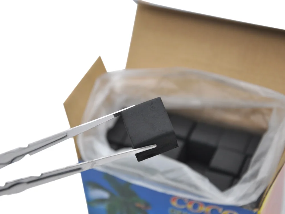 

HORNET 72 Cubes/Box"CoCo Charcoal"Hookah Coal 1Kg/Box Premium Charcoal Shisha Hooka Charcoal for Smoking Hookah Charcoal Provost