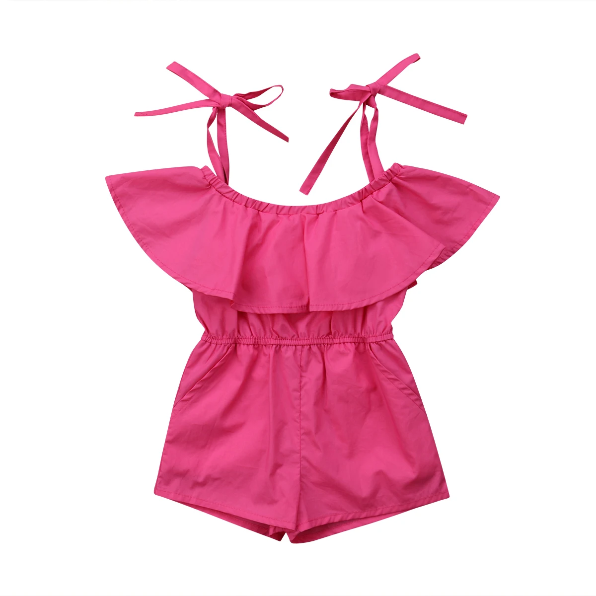 Brand New 6M 5T Newborn Toddler Romper Trousers Strappy Kid Baby For