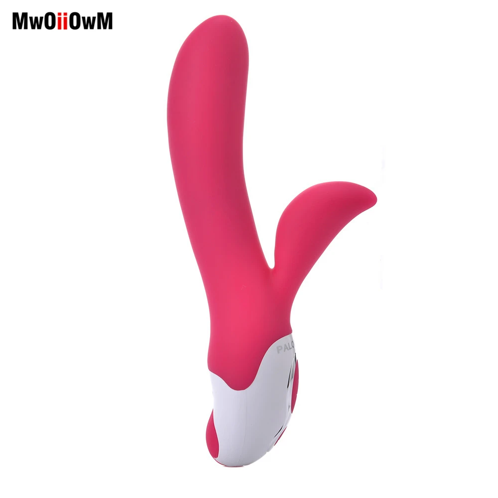 MwOiiOwM Heating Dual Vibrator Silicone 18 Speeds Adult Sex Toys for Woman Clitoris Stimulate G Spot Dildo Vibrating Masturbator | Красота и