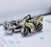 100 real capacity New Hot Metal font b Motorcycle b font minions font b usb b