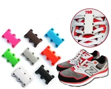 2 piece 8 Colour ShoeLaces Magnetic Shoelace Buckle Lazy Closures Lacet Chaussure Shoe Laces No to Tie lazy Shoe laces 1 2 buckle my shoe