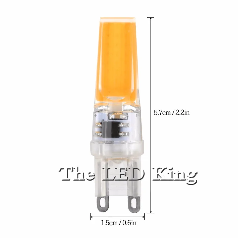 Лучшая цена G9 светодиодный Лампа 220V 9W 12W COB SMD затемнения светодиодный светильник ing заменить галогенные Точечный светильник люстра светильник 240 В лампада