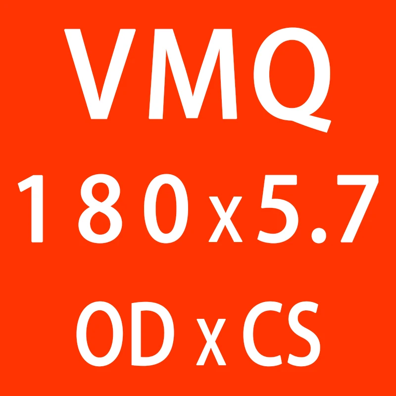 Красный Силиконовый/VMQ-хомут с круглым воротником для мальчиков и девочек 5,7 мм Толщина OD85/90/115/180 мм силиконовые уплотнительное кольцо втулки конусовидных резиновых кольца уплотнительные прокладки прокладка сантехнических шайба - Цвет: OD180mm