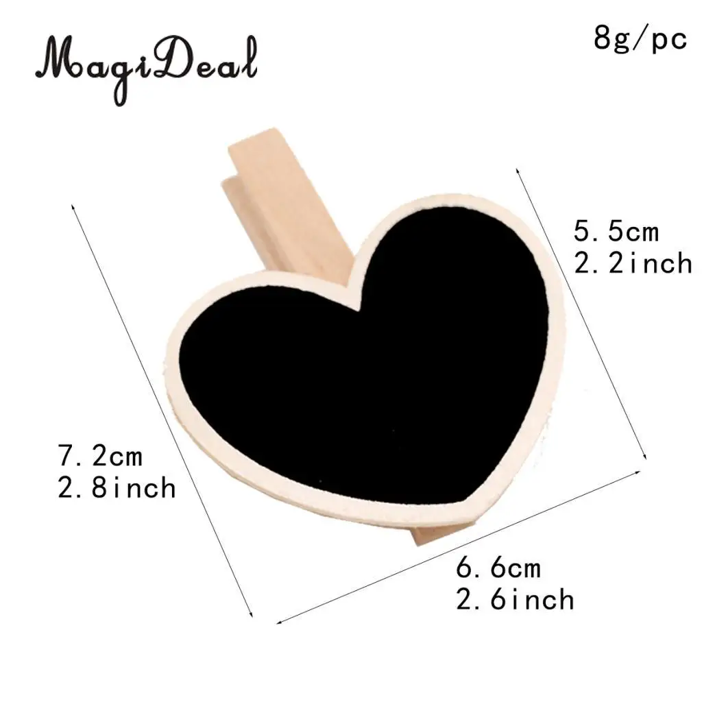 10pcs/lot Blackboard Clamps Note Photo Clip Mark Chalkboards Tags Message Notes Boards Cards Decorations Boards Card