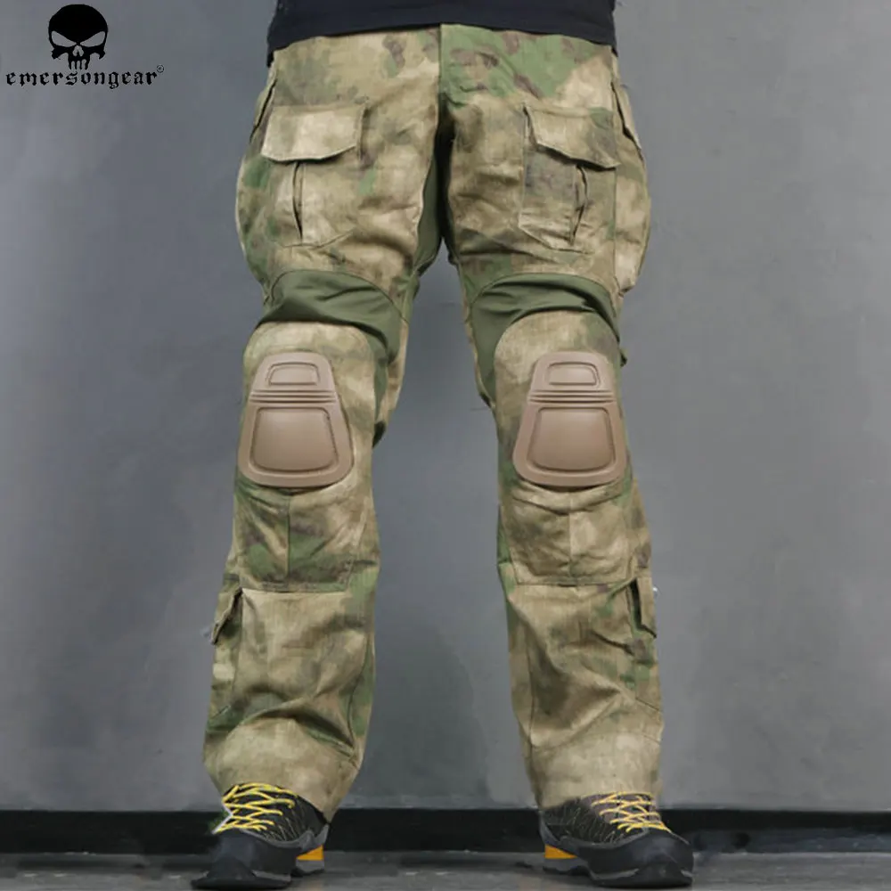 Брюки для охоты EMERSONGEAR с наколенниками страйкбол военные армейские брюки