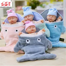 35 cm rabbit plush baby doll simulated babies sleep children toy dolls present for babies 4 colors pop reborn Baby sleeping gift