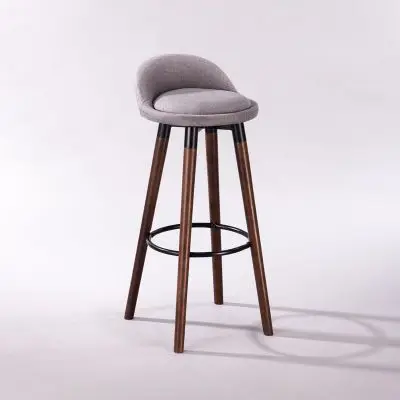 d seat height75cm Простые Модные из массива дерева высокий барный стул стойка регистрации барный стул - Цвет: d seat height75cm