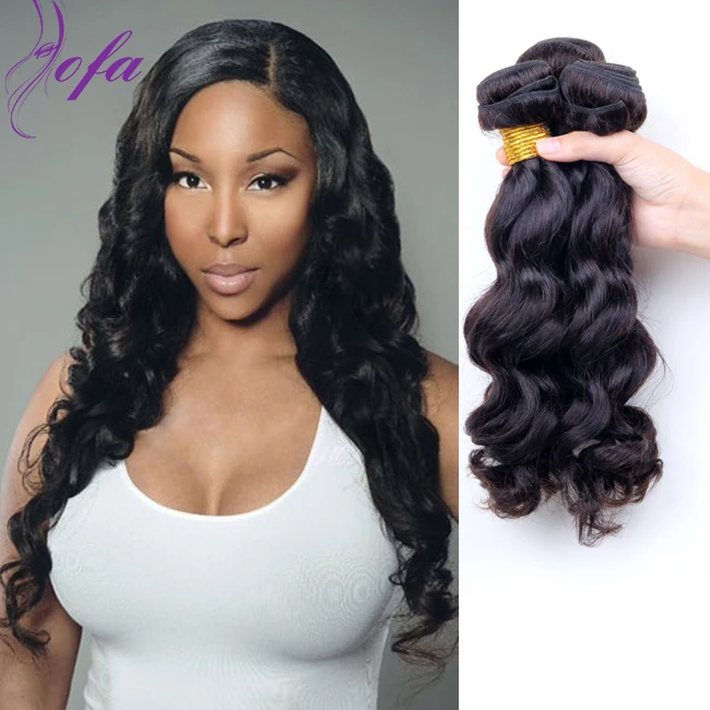 brazilian virgin hair loose wave 8A brazilian hair weave bundles wigs for black women clip in