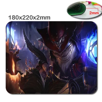 

HD DIY League of legends 3D Fast Frint 220mm*180mm*2mm PC mputer Gaming Mousepad Fabric + Rubber Material - accessory and