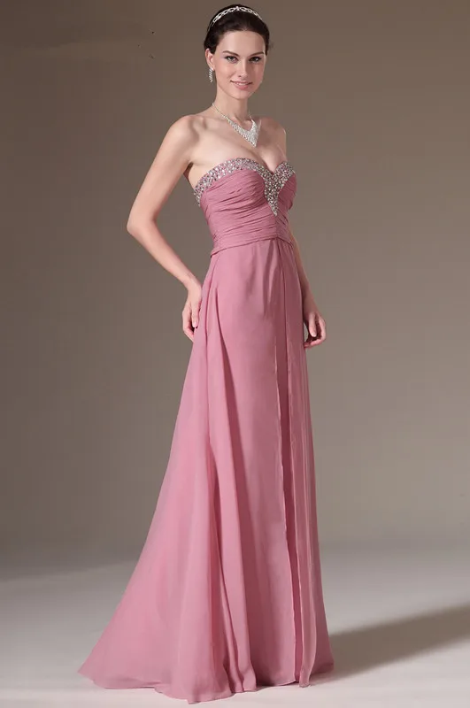 Free-Shipping-New-Sexy-A-Line-Sweetheart-Neckline-Beaded-Chiffon-Evening-Dresses (1)