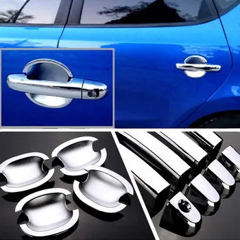 

High-quality For Hyundai i30 ABS Car Styling Chrome Side Door Handle Cover and Door Bowl Cover