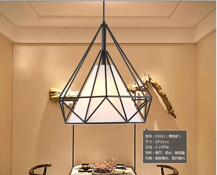 

Modern 25cm Diamand Pendant Lamp diet pendant Lights LED Pendant Lights Led Lamp For the dinning room , E27,bulb included