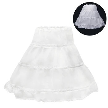

Dressever Girls Petticoat Half Slip Flower Girl Crinoline Skirt