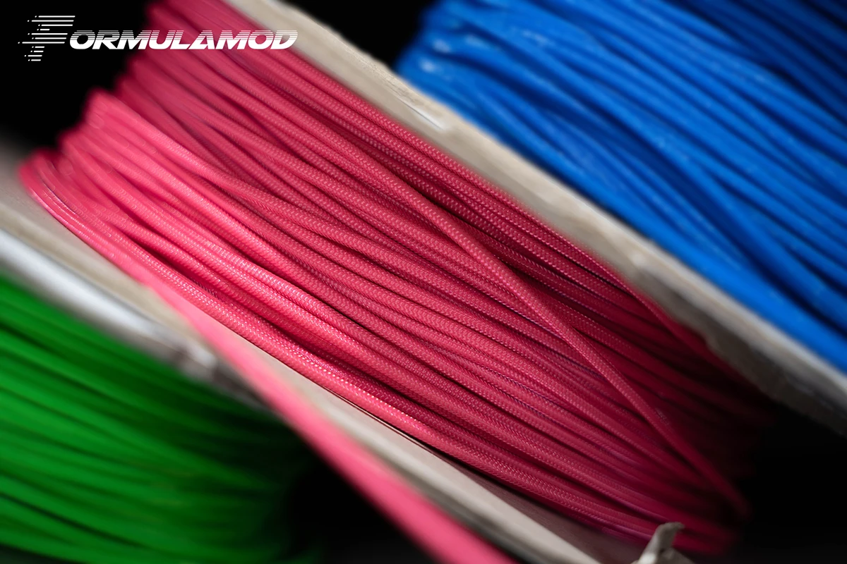 FormulaMod Fm-BJX, 18AWG ткацкие кабели, 1 набор 10 метров, используется для DIY ATX/cpu/PCI-E расширенные кабели - Цвет лезвия: Pink