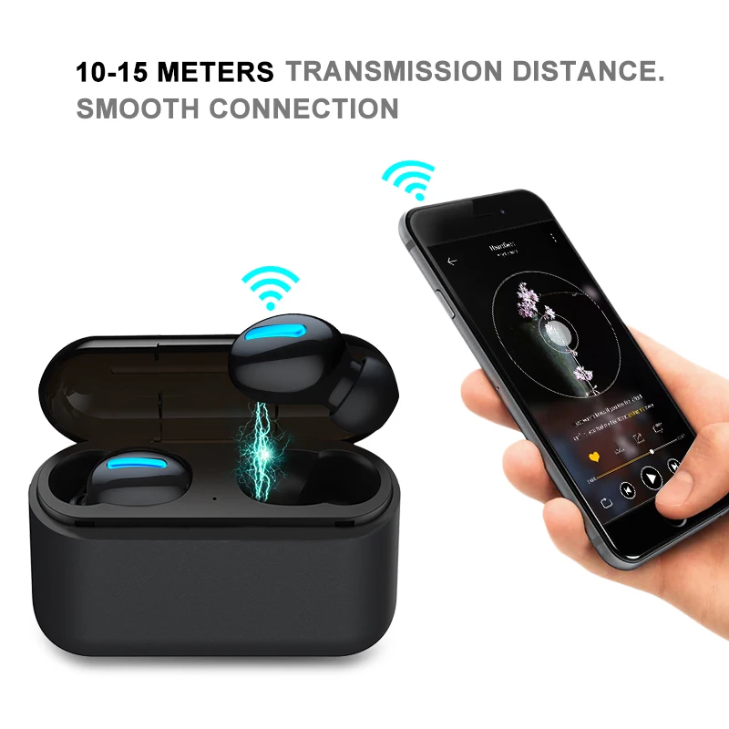 VTIN Bluetooth 5,0 наушники TWS True беспроводные наушники гарнитура водонепроницаемые спортивные TWS наушники для игровой гарнитуры Handfree