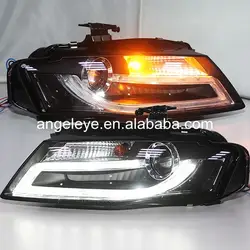 Светодиодный головной свет для Audi A4L B8 LED Фонарь налобный 2009-2012 год для оригинального автомобиля с галогенные версия sn