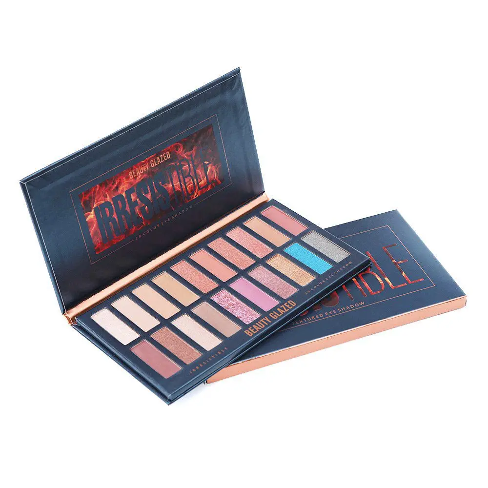 

Beauty Glazed Fashion eyeshadow palette Matte Shimmer Eye Shadow Waterproof Palette makeup set Cosmetics For All Kinds Of Skin
