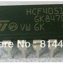 HCF4051BE ST IC mux/демультиплексора 8x1 16DIP