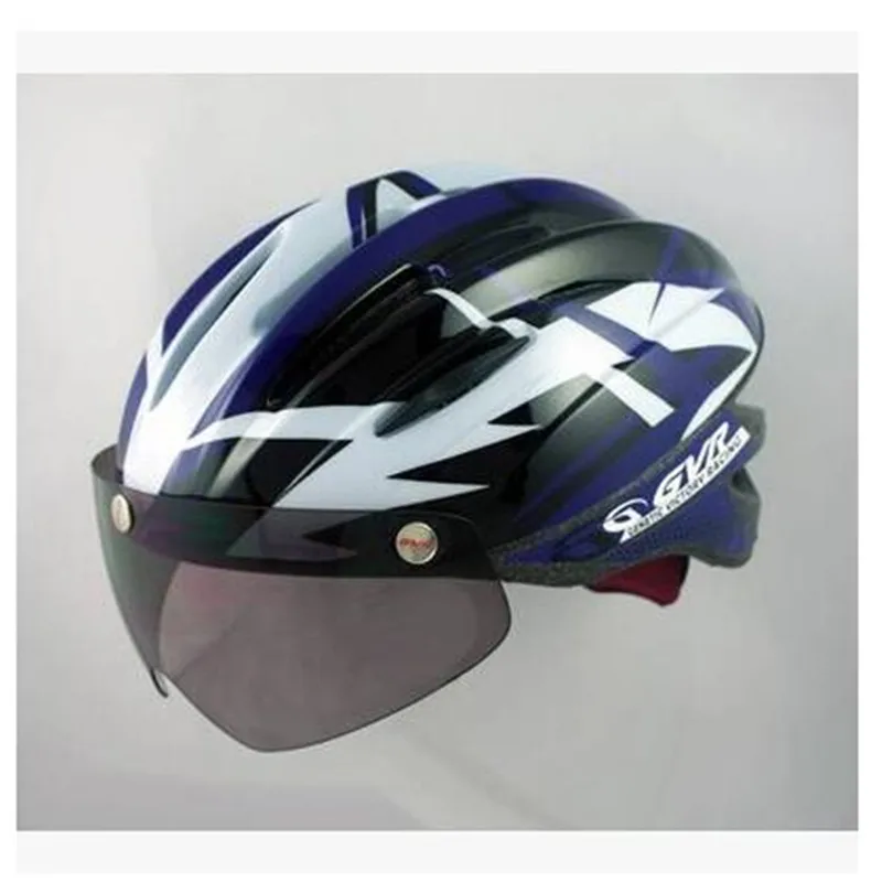 

GVR G203V Helmet goggle helmet mountain safety helmet bike bicycle cycling helmet jump purple