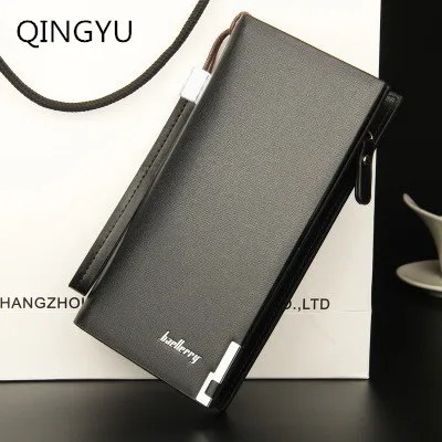 

Men's long wallet multi-function zipper clutch bag European and American men's handbags