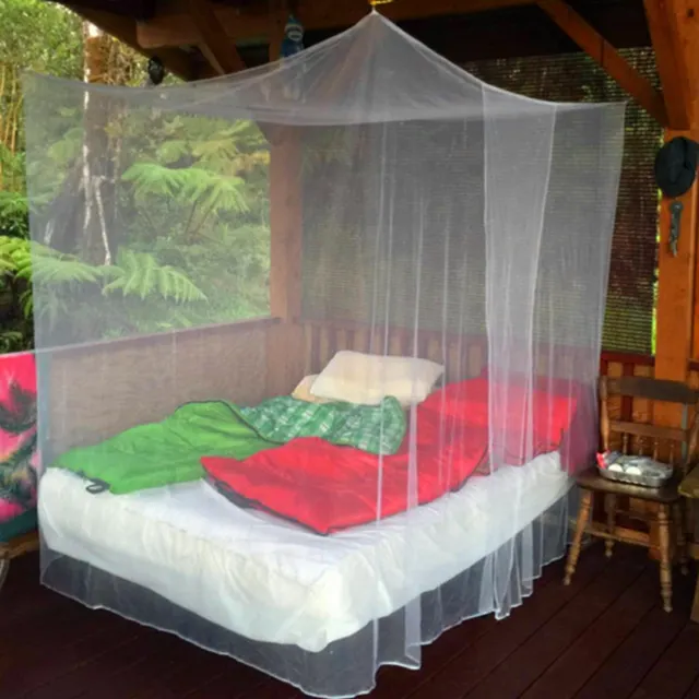 Anti mosquito net single bed square nets for adult student dormitory