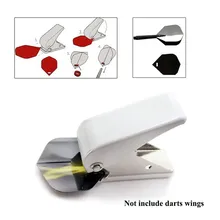 Dart Wing Punch Tools Professional Darts Flight Hole Puncher Metal Ring Accessory