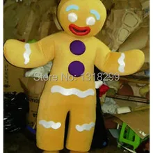 Талисман Пряничный костюм талисмана(мужчина) маскарадный костюм на заказ маскарадный костюм тематический костюм для карнавала наборы костюмов