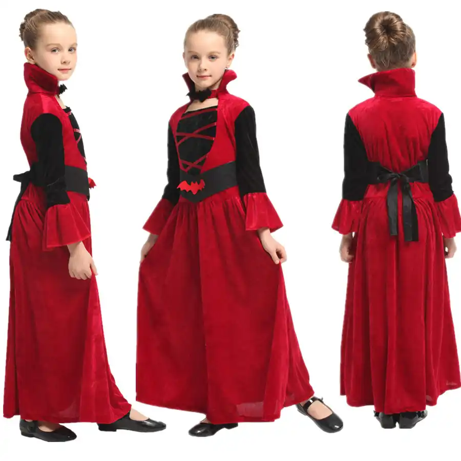 red fancy dress for girl