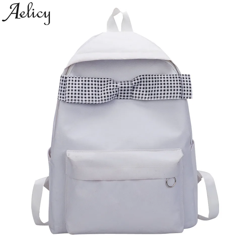 

Aelicy Backpack Women Casual Backpacks Ladies High Capacity Back To School Bag Teenage Girls Travel Students Mochila Bolsa