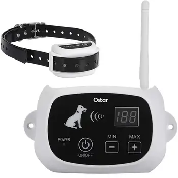 

Wireless Electric Dog Fence System Wireless Containment System 550YD Remote Control Waterproof And Rechargeable