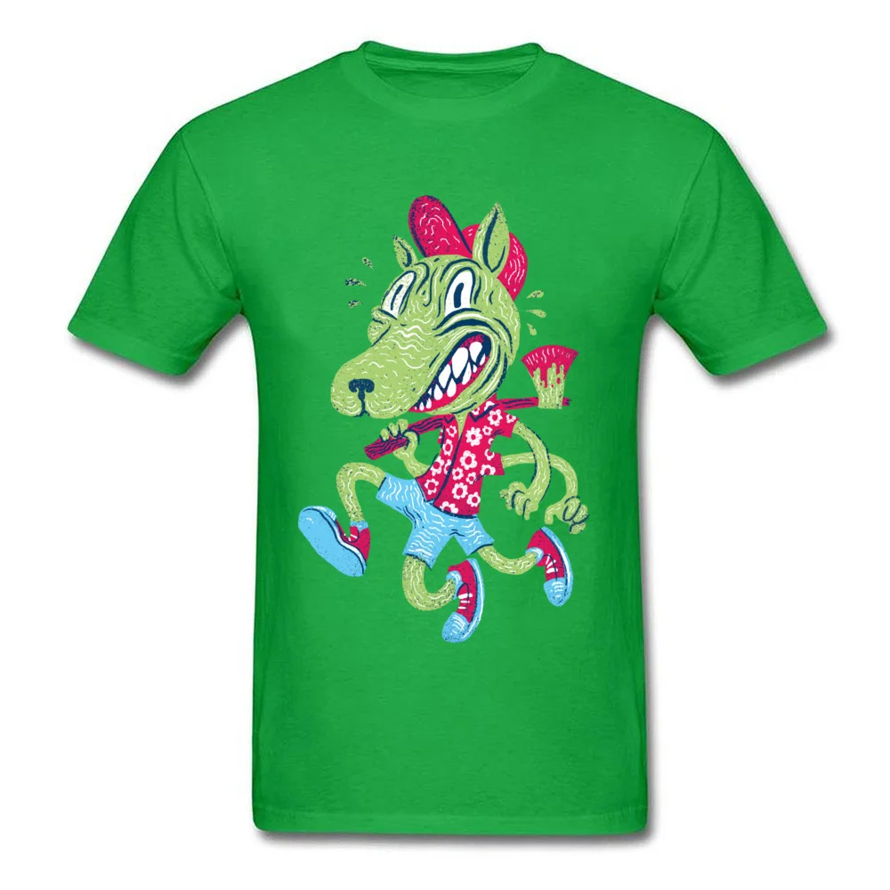Family Freaky Beast Fashionable Short Sleeve Summer T Shirt New Arrival Round Neck 100% Cotton T Shirt Mens Tshirts Freaky Beast green