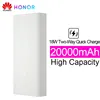 Huawei Honor Power Bank 20000 мАч Max 18 Вт, двусторонняя версия быстрой зарядки, Type-C, двойной USB, быстрая зарядка ► Фото 1/6