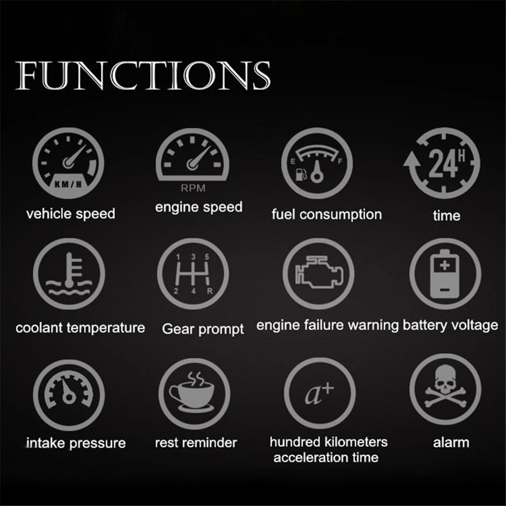 Xunma carro novo hud head up display