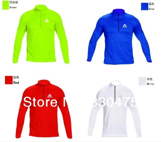 

AUTULA men's quick-drying jersey long-sleeved cycling jacket spring and summer riding tops neon green