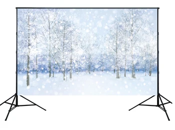 

2016 New Sale Christmas Snow Scene Photography Backdrops Newborn Baby Chrismas Photo Background For Celebration XT-4279