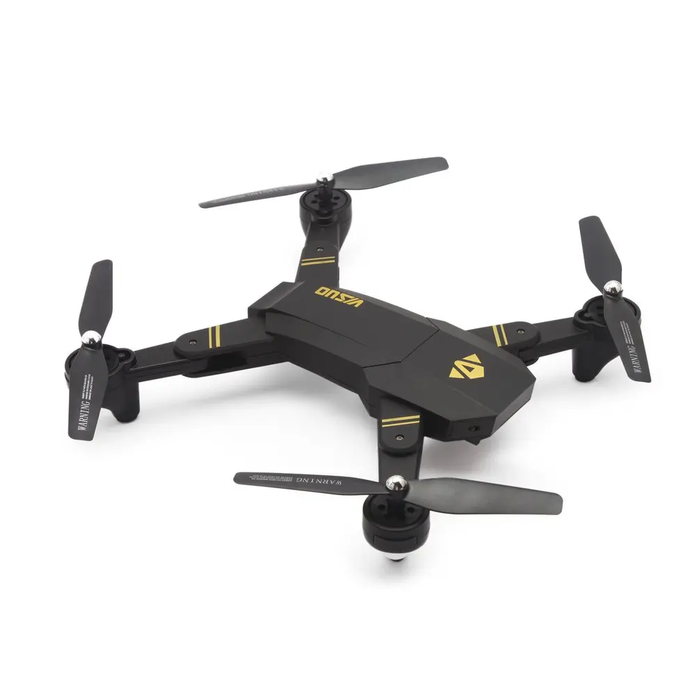 

XS809HW 2.4G 0.3MP/720P Foldable FPV Selfie Drone RC Quadcopter with Wifi Camera Altitude Hold Headless Mode 360'Flips RC Drone