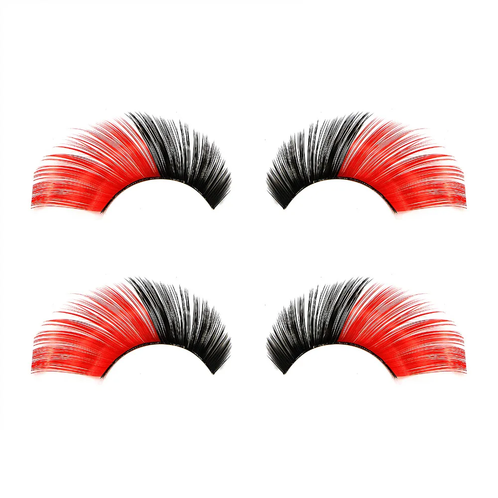 Buy 5 Pairs Feather Eyelashes Exaggeration Dance Masquerade/Party Natural Long
