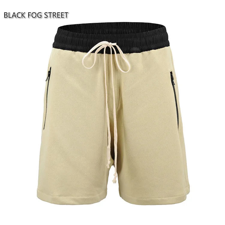 

black fog street hip hop brand fashion mens designer clothing men clothing black grey sweat harem shorts