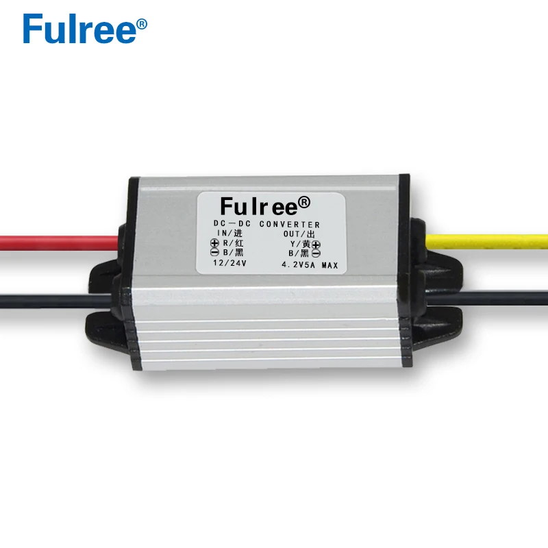 

high current 12V 24V (7.2V-40V) to 4.2V5A dc-dc inventer step down buck module car power supply DC voltage regulator