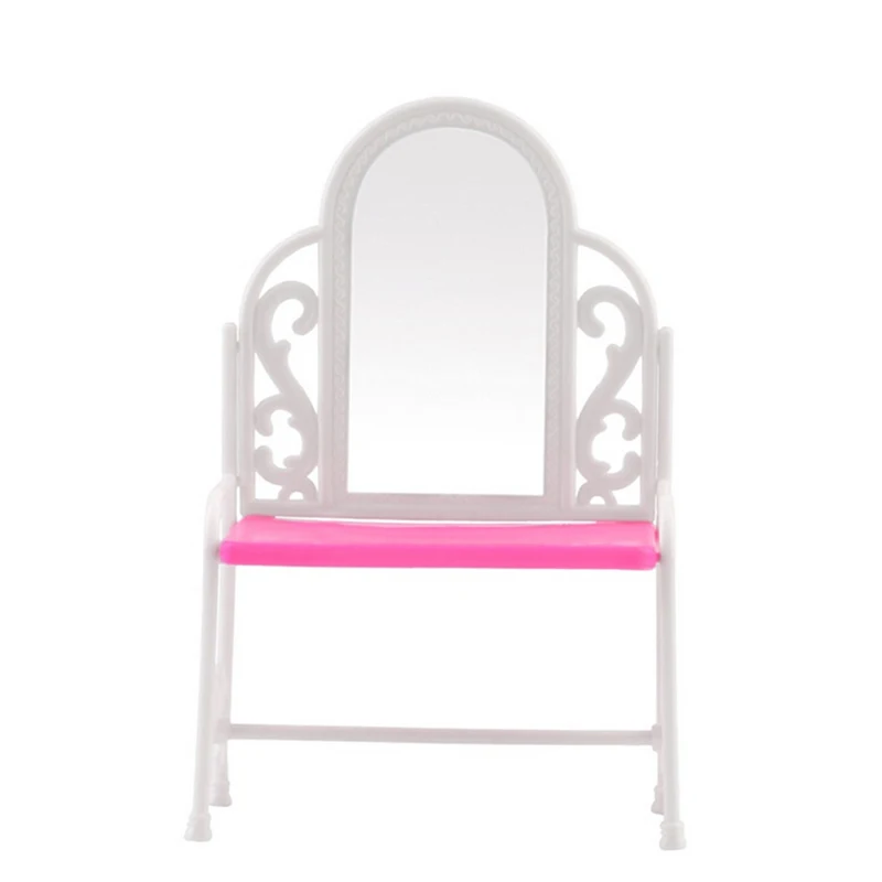1 Set Fancy Classical Dresser Table Chair Kids Girls Play House Bedroom Toy Girls Accessories For Doll 1 Set Fancy Classical Dresser Table Chair Kids Girls Play House Bedroom Toy Girls Accessories For Doll