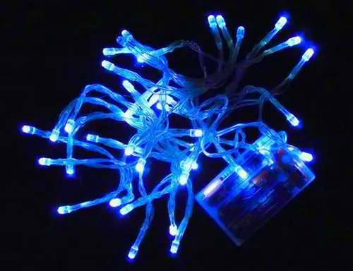 

5PC/LOT 3M 30LED String Fairy light Christmas Party wedding Garden Yard Camping Pocket Decor Lights AAA Battery powered 9 Colors