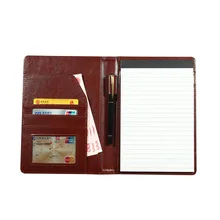 A5 3color Business Office Pocket Leather Book Cover font b Notebook b font Planner font b